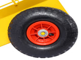 Heavy Duty Panel Dolly Slab Dolly with Handle & 2 10" Peneumatic Tires Wheels 600LBS Load Capacity 95197976