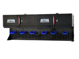 Wall-mounted tool rack, hanging basket hook, storage rack, wall-mounted stainless steel perforated 25008991