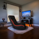 Foldable Gaming Chair With Onboard Speakers, LED Strip Lighting, Bluetooth Music Speakers, Vibration W311P263541