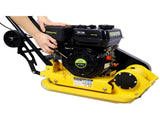 7.0HP 5500VPM MAX Gas Vibration Compaction Force 20 x 14 inch Plate Compactor w/Built-in Wheel,EPA 97601772