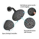 Single Handle Tub Spout and 5-functions Shower Head Set W121943759