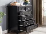 Modern 6 Drawers Dresser 6 Drawers Cabinet,Chest of Drawers Closet Organizers and Clothes W2275P149797