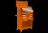 ZUN High Capacity Rolling Tool Chest with Wheels and Drawers, 8-Drawer Tool Storage Cabinet--ORANGE 17657840