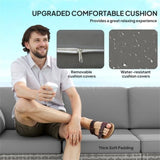 Rattan Three-Seat Sofa 93826478