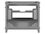 30" Bathroom Vanity without Sink, Base Only, Multi-functional Bathroom Cabinet with Doors and WF306250AAE