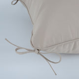 2 PCS Set 24x24 in Outdoor Deep Seat Cushion- Waterproof Fade-Resistant Patio Furniture Cushions 15381151