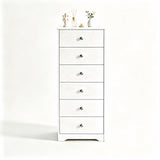 () 6-Drawer Particleboard Chest with Melamine Finish 19.07*15.75*48.27in White 91730104
