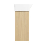 16 "Bathroom Vanity Sink Combo for Space, Modern Bathroom Vanity with Ceramic Sink, W1972P190339