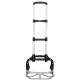 Portable Foldable Telescopic Trolley Trolley Luggage Trolle Black 05081310