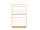 6 Tier Behind The Door Bookshelf, Wooden Kids Bookshelf with Open Storage, Wall Mount Shelve & 28329247