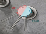 Wall Mount Faucet for Bathroom Sink or Bathtub, Single Handle 2 Holes Brass Rough-in Valve Included, 29128839