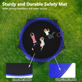 14FT Trampoline ,Sports Fitness Trampolines with Enclosure Net, Recreational Trampolines for Outdoor W1163120240