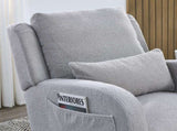 Welike 27.5 "W Modern Accent High Back Living Room Casual Armchair Rocker with One Lumbar W834P356491
