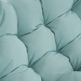 2 Persons Egg Chair with Stand Indoor Outdoor Swing Chair Patio Wicker Hanging Egg Chair Hanging W1703P163953