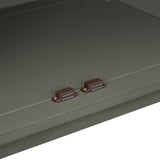 TREXM Sideboard with 4 Door Large Storage Buffet with Adjustable Shelves and Metal Handles for GL-WF310444AAE