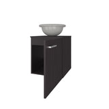 FM FURNITURE Pirtleville Bathroom Vanity with Integrated Sink and Faucet, Wengue B128P293880