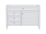 36'' Bathroom Vanity without Top Sink, Modern Bathroom Storage Cabinet with 2 Drawers and a Tip-out N710P256582K