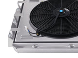 3 Row Aluminum Radiator fit for GMC Pickup Truck 1955-1959 5559 CU5559 w/ Shroud Fan 59105513