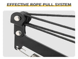 30ft Manual Pole Saw, Lightweight Tree Trimmers Long Handle Pruner Set, Sharp Steel Blade and 21051595
