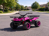 24V 4 Wheeler for Kids, Dual Motor Ride on ATV with Soft Start, Battery Display, Music & Lights, for 16876746