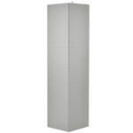 ZUN Tall Bathroom Corner Cabinet, Freestanding Storage Cabinet with Doors and Adjustable Shelves, MDF 45790350