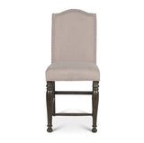 Caswell - Counter Chair - Dark Gray B081P157872