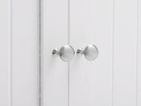 Double Doors Bathroom Cabinet White 37641969