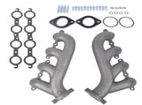 LS Swap Cast Iron Manifold Headers for Chevy Corvette Camaro LS1 LS2 LS3 9988-R-BLEM 38435123