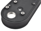 Fit Ford GM LS Smooth Black cast aluminum bonnet with coil mounting MT039007 01423212