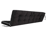 Outdoor Swing Cushions 55 Inch, Waterproof 4" Thick Porch Swing Cushion Replacement with Backrest 67755566