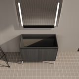 36" Freestanding Bathroom Vanity, Storage Cabinet with Soft Closed Doors -Excluding Sink W1972P243177