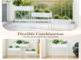 3Pack PreAssembled Metal Raised Garden Bed Planter Stand with NonWoven Liner, UVResistant Coated W2796P516632