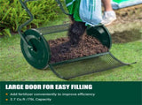 24-Inch Metal Mesh Compost with 2.7 Cu.ft Large Capacity, Heavy-Duty Rustproof Lawn 78341975