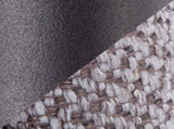 Queen Size Headboard in Black Metal and Grey Fabric B202P223758