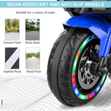 12V Electric Motorcycle for Kids, Powered Toy Motorcycle, Child Motorcycle Ride On with Light Wheels 32935697