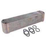Engine Oil Cooler w/ Gaskets Fit for Cummins 15L ISX QSX QSX15 ISX15 2008-2015 Diesel Engine 4965487 01131326