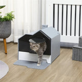 ZUN Cat Litter Box 99409456