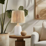 ZUN Ceramic Table Lamp White See below B035P264538