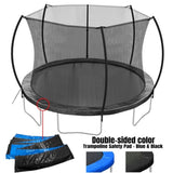 ZUN 12FT Trampoline , Trampoline for Kids and Adults with Enclosure Net and W285P233603