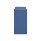 U_STYLE Acacia Wood Veneer Simple Entryway Table with Wavy Design,Suitable for Study,Entryway, N711P225790V