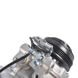 A/C Compressor w/ 4-Groove Clutch Replacement for BMW 550i 650i 750i 750Li M5 M6 X1 X3 X4 X5 X6 27712281