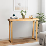 43.3 Inch Solid Wood Console Table for Entryway, Sofa Table Narrow Entryway Table for Hallway, 61227382