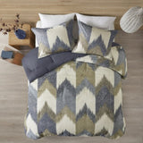 King/Cal King 3 Piece Comforter Mini Set B03596437