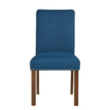 ZUN Upholstered Dining Chair with Nailhead Trim Set of 2 B035P265992