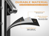 Matte Black Outdoor 3 Level Iron Handrail 56041955