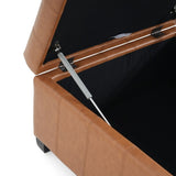 ISABELLA Storage Ottoman, PU N757P254449O