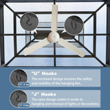 Outdoor Grill Gazebo 8 x 5FT, Hardtop BBQ Gazebo with UV-Resistant Polycarbonate Roof & Storage W765P269609