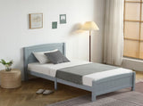 Twin Pine Single-Layer Core Vertical Stripe Full-Board Curved Head With The Same Foot Wooden 81968394