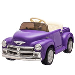 ZUN 12V Kids Ride On truck car w/parents control, Licensed Chevrolet 3100 pickup,electric car for W1396P183800