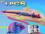 8" 3D Printed Dragon Eggs, Mystery Crystal Dragon Egg for Easter Basket Stuffers, Unique Easter Toys 97899752